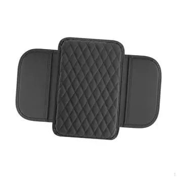 Автомобильный подлокотник, чехол для подушки, накладка на центральную консоль, аксессуары для интерьера, коврик для чёрный