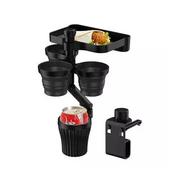 Автомобильный поднос для еды, держатель для напитков, складной автомобильный поддон, многофункциональный автомобильный держатель для стакана с водой, обеденный стол, мобильный телефон, навигация