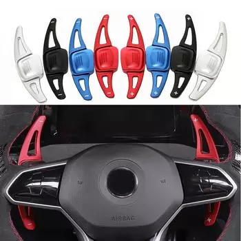 Автомобильный подрулевой переключатель DSG Assistance Auto для VW Golf 8 MK8 R GTI R серебряный