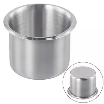 Автомобильный подстаканник из нержавеющей стали, встраиваемый держатель для стакана воды, аксессуары для автофургона