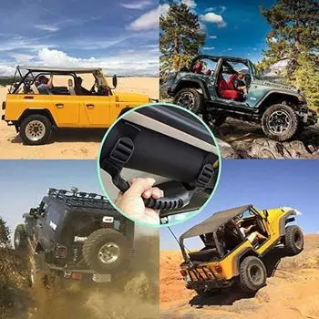 Автомобильный поручень для Jeep Wrangler YJ TJ JK JL JKU 1987-2018 Ручка для вытягивания язычка Автомобильный поручень безопасности салона Аксессуары чёрный