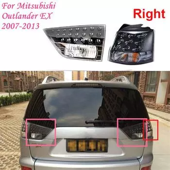 Автомобильный правый 12V LED задний фонарь стоп-сигнал для 07-13 Mitsubishi Outlander EX