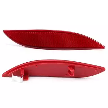 Автомобильный предупреждающий фонарь, отражатель заднего бампера, отражатели заднего бампера, левая и правая полосы 265600004R, подходит для MK3 2008 2013