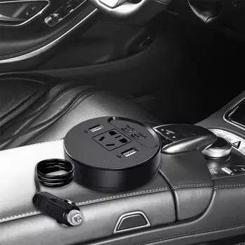 Автомобильный преобразователь мощности Адаптер-переходник для прикуривателя Инвертор для быстрой зарядки Автомобильные аксессуары