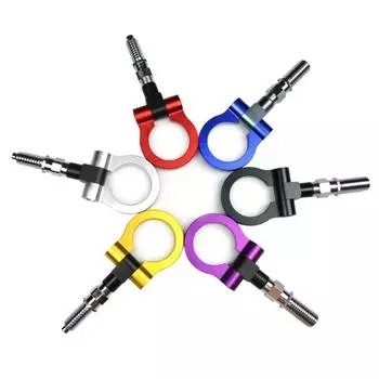 Автомобильный прицеп кольцо проушина буксировочный крюк трек передний задний бампер автомобильные детали синий