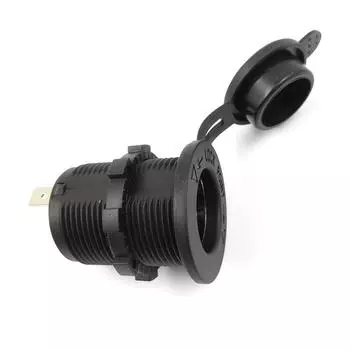 Автомобильный прикуриватель 12 В-24 В водонепроницаемый штекер розетка адаптер для морской лодки мотоцикла грузовика с проводом D5