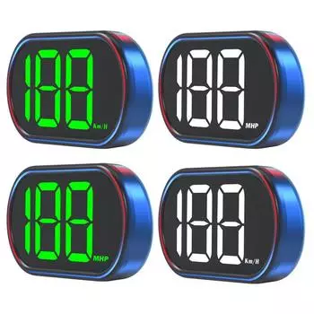 Автомобильный проекционный дисплей, автомобильный спидометр Hud, портативный автомобильный смарт-дисплей, точный 3,2-дюймовый светодиодный экран для транспортных средств, автофургонов, грузовиков