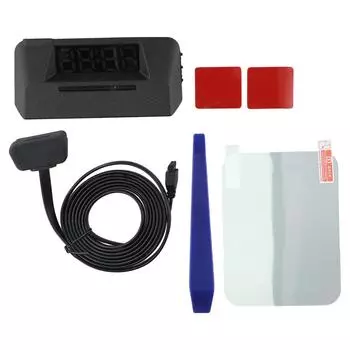 Автомобильный проекционный дисплей HUD Датчик OBD2 Бортовой компьютер Температура Спидометр Автоматический проекционный дисплей Детали измерителя давления масла CHINA