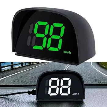 Автомобильный проекционный HD-дисплей GPS спидометр скорость км/ч цифровой HUD-проектор на лобовое стекло для всех автомобилей Автомобильные электронные аксессуары