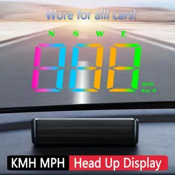 Автомобильный проекционный HD-дисплей M2S GPS спидометр скорость км/ч миль/ч цифровой проектор на лобовое стекло HUD для всех автомобилей автоэлектронные детали