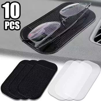 Автомобильный противоскользящий коврик для приборной панели автомобиля, центральной консоли, противоскользящий коврик для мобильного телефона, коврик-паук, автомобильные украшения, противоскользящие накладки 1pcs