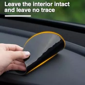 Автомобильный противоскользящий коврик, легкий ПВХ, без запаха, без установки, противоскользящий остаток, креативный коврик для автомобиля B