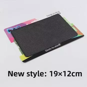 Автомобильный противоскользящий силиконовый коврик на приборную панель: Держатель для мобильного телефона, устойчивый к высоким температурам