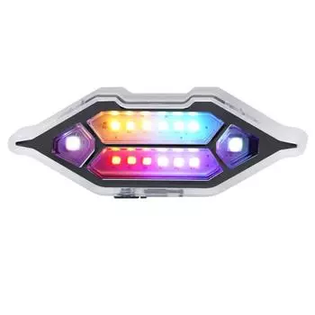 Автомобильный противоугонный мигающий фонарь, поддельная лампа на солнечных батареях, водонепроницаемый автомобильный солнечный мигающий фонарь, противоугонный светодиодный мигающий фонарь