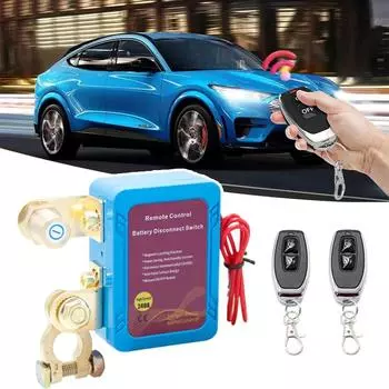 Автомобильный пульт дистанционного управления аккумулятором 12 В 24 В 240 А выключатель автоматического отключения питания автомобильный пульт дистанционного управления аккумулятором
