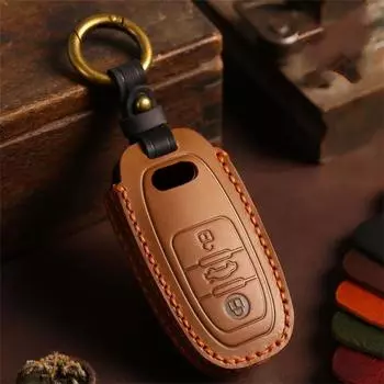 Автомобильный пульт дистанционного управления смарт-ключ чехол чехол для A1 A3 A4 A5 A6 A7 A8 Quattro Q3 Q5 Q7 2009-2015 аксессуары брелок защитный комплект чёрный