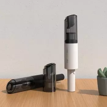 Автомобильный пылесос 120 Вт, 12 В, портативный, 4000 об / мин, беспроводной / автомобильный, 7000 па, супер всасывающий, влажный / сухой, пылесос для дома автомобиля чёрный