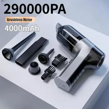 Автомобильный пылесос 4 в 1 беспроводной пылесос Duster ручной вакуумный насос для дома портативный беспроводной мощный всасывающий автомобильный пылесос