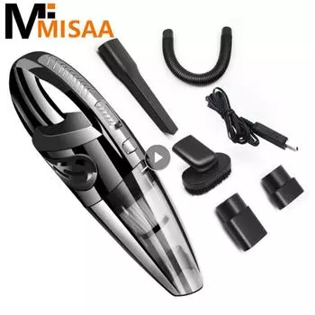 Автомобильный пылесос 6000pa с сильным всасыванием, беспроводной портативный пылесос двойного назначения, мини-ручная уборка для автомобиля, домашнего рабочего стола Car