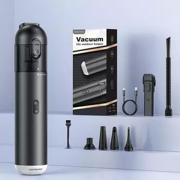 Автомобильный пылесос Автомобильный вентилятор Многофункциональный автомобильный пылесос Встроенный автомобильный пылесос и вентилятор P17