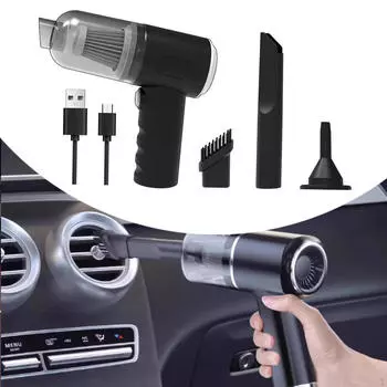Автомобильный пылесос, аксессуары для полной очистки, беспроводной, ручной
