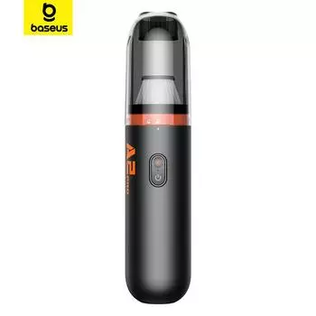 Автомобильный пылесос Baseus A2Pro 6000Pa, беспроводной пылесос для автомобиля, уборка дома, мини-ручной автомобильный пылесос белый