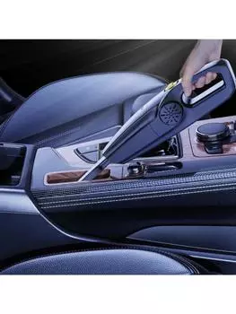 Автомобильный пылесос для дома и автомобиля, модели двойного назначения, небольшой ручной пылесос с высокой мощностью всасывания, малошумный, мощный автомобильный пылесос
