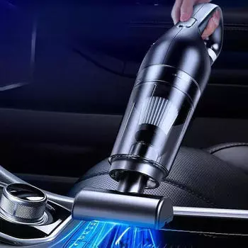 Автомобильный пылесос для очистки 5000PA, универсальный легкий портативный пылеуловитель для лестниц