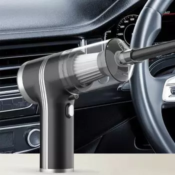 Автомобильный пылесос, двигатель 120 Вт, 9000 Па, сильное всасывание, низкий уровень шума, компактный размер, беспроводной ручной пылесос для удаления пыли