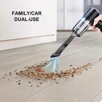 Автомобильный пылесос из ABS Попрощайтесь с пылью и грязью в автомобиле Маленький мини-пылесос