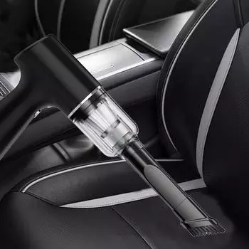 Автомобильный пылесос портативный беспроводной 4000 Па мощный всасывающий беспроводной пылесос для автомобиля перезаряжаемый пылесос для пыли ручной пылесос для автомобиля чёрный