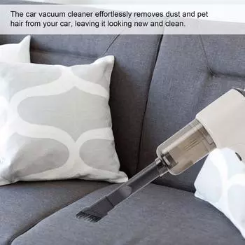 Автомобильный пылесос Портативный ручной пылесос с сильным всасыванием 2400 мАч Перезаряжаемый беспроводной пылесос