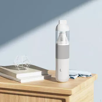 Автомобильный пылесос, ручной беспроводной пылесос, портативный легкий пылесос серый