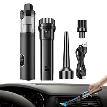 Автомобильный пылесос с аккумулятором 14 000 Па, ручной автомобильный пылесос с сильным всасыванием, мощный беспроводной пылесос с сильным всасыванием