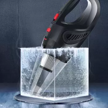 Автомобильный пылесос с сильным всасыванием, портативный перезаряжаемый бесшумный беспроводной ручной пылесос для дома