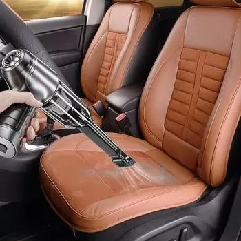 Автомобильный пылесос высокой мощности 120 Вт, портативный пылесос для салона автомобиля, мощный всасывающий пылесос с несколькими насадками для влажной уборки домашних животных и т. д.