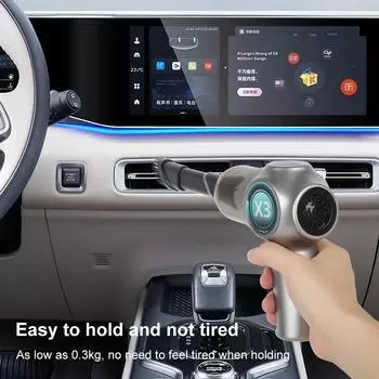 Автомобильный пылесос высокой мощности, мощная очистка, удаление пыли, многофункциональный ручной пылесос двойного назначения для влажной и сухой уборки