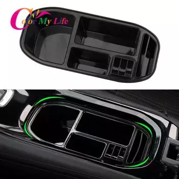 Автомобильный ящик для хранения чашек для воды из АБС-пластика для Honda HRV HR-V Vezel 2014 2015 2016 2017 2018, внутренние карты для монет, чашка для воды