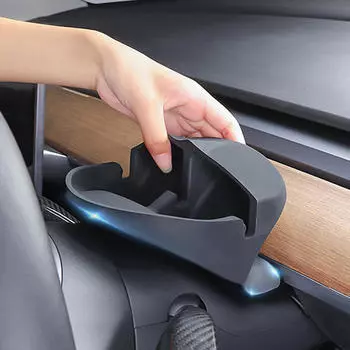 Автомобильный ящик для хранения рулевого колеса, опорный кронштейн для очков, силиконовые запасные части премиум-класса, заменяет