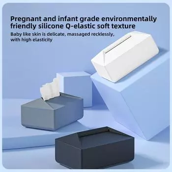 Автомобильный ящик для хранения салфеток для Tesla Model 3 YXS Центральный пульт управления Держатель для бумаги Органайзер для полотенец Аксессуары для салона Уборка