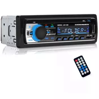 Автомобильный радиоприемник Eaglerich Bluetooth, автомобильный аудиоплеер с дистанционным управлением, 1 Din, 12 В, совместим с японской внутренней версией FM [76–90 МГц]
