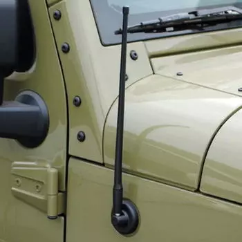 Автомобильный радиоприемник FM-антенна Сигнальная автомобильная радиостанция на крыше FM-AM-сигнал Автозапасная антенна для Jeep Wrangler JK (2007-2016) ПНП 14 CHINA