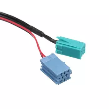 Автомобильный радиоприемник Mini ISO 6Pin 8Pin BT 5,0 Aux, сменный кабель-адаптер для радиоприемника Renault чёрный