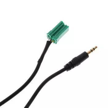 Автомобильный радиоприемник MP3 вспомогательный адаптер Aux входной разъем свинцовый кабель-адаптер с радиоключами для Renault 2005-2