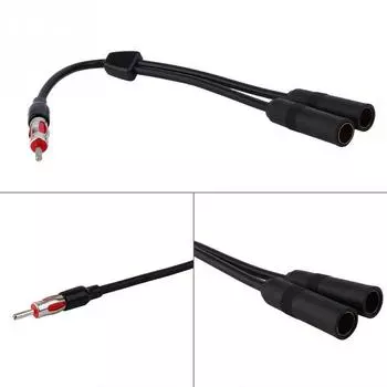 Автомобильный радиоприемник Стерео 2 гнезда на 1 штекер удлинительный кабель-разветвитель