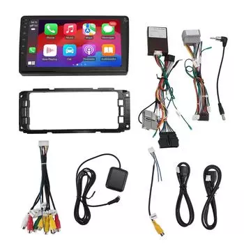 Автомобильный радиоприемник стерео для Android 13 WiFi 9-дюймовый сенсорный экран IPS GPS-навигатор для Wrangler Unlimited