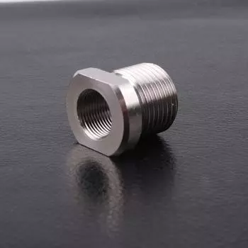 Автомобильный разъем адаптера масляного фильтра с резьбой от 1/2-28 до 3/4-16 из нержавеющей стали