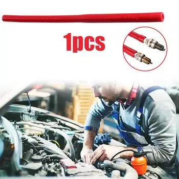 Автомобильный разъем свечи зажигания, прочный ключ для снятия стержня свечи зажигания, инструмент для установки свечей зажигания для ремонта автомобиля красный
