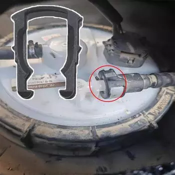 Автомобильный разъем топливного фильтра, крепежный зажим, подходит для Skoda Octavia Vw Bora Jetta 10X