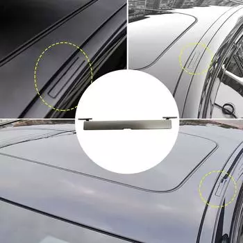 Автомобильный рейлинг на крыше молдинг отделка багажника на крыше замена пластины 51137443691 подходит для BMW 5 серии G30 2017-2024